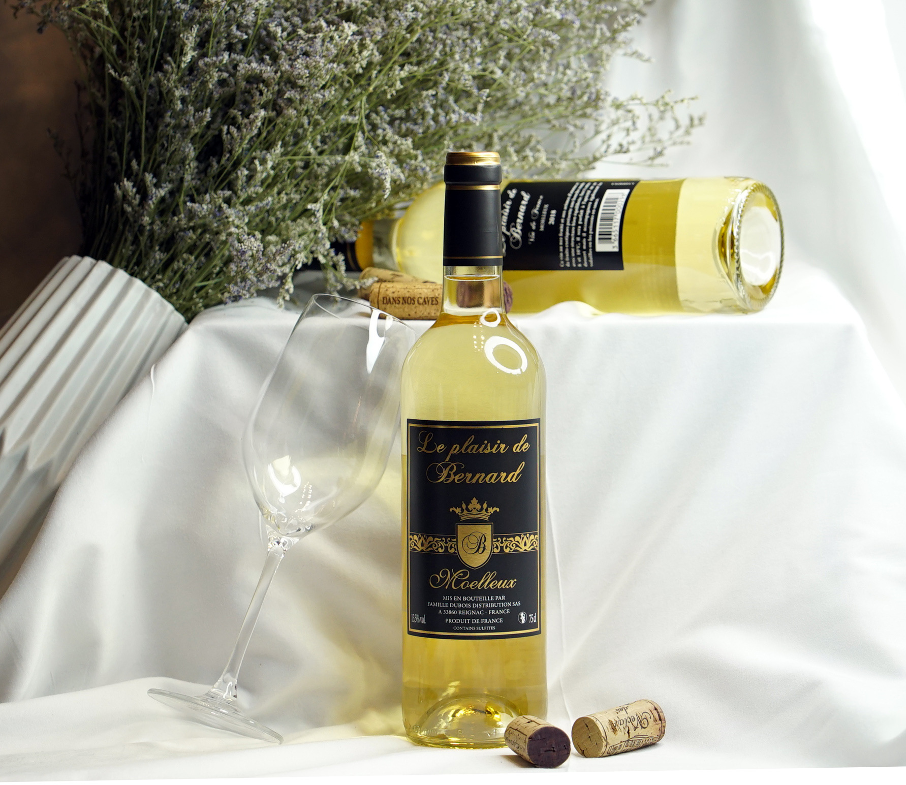 厂家供应法国甜白葡萄酒 波尔多产区vdf赛美蓉酒 贝纳甜白葡萄酒