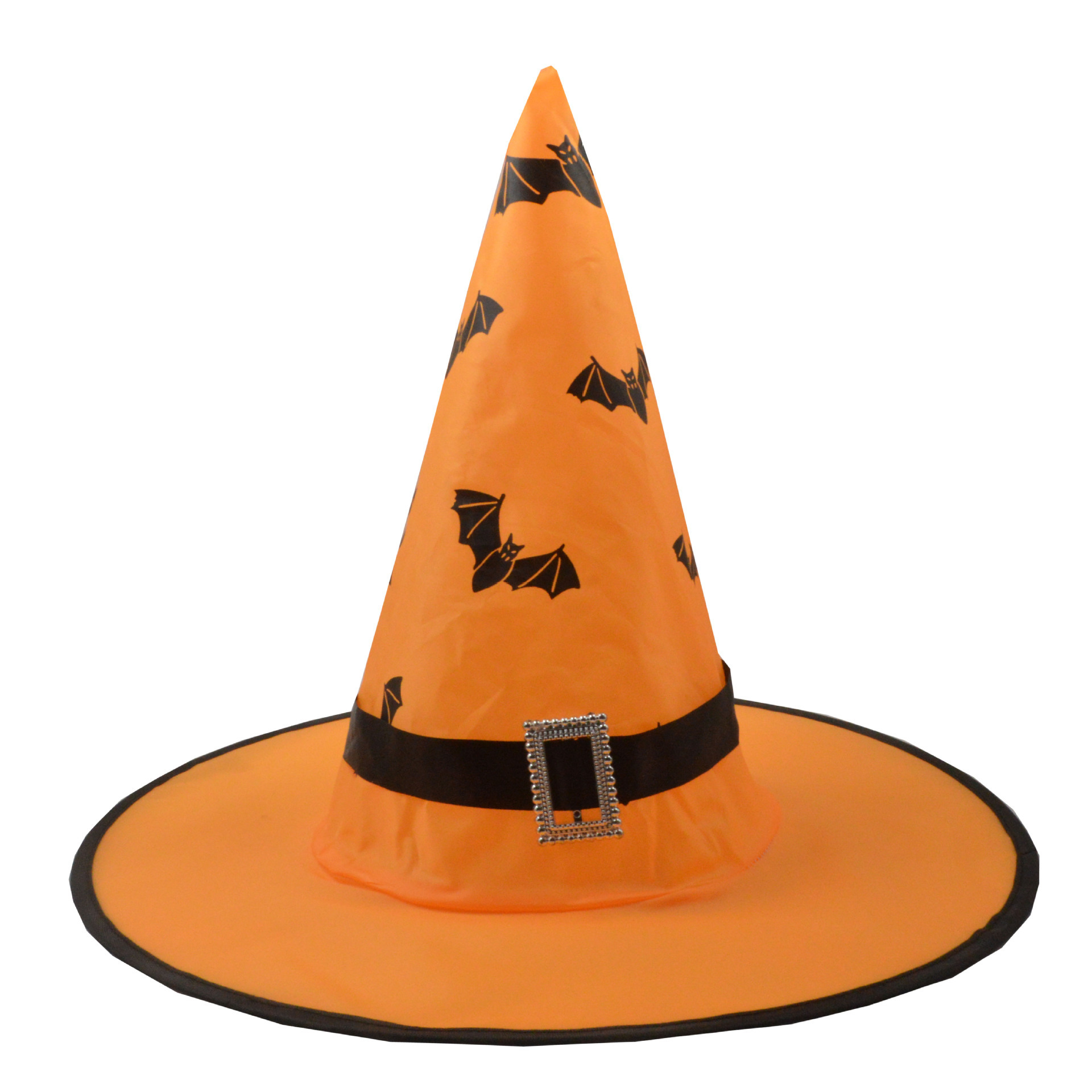 儿童黑色女巫帽尖顶魔法帽巫婆帽万圣节 halloween魔法师舞台头饰