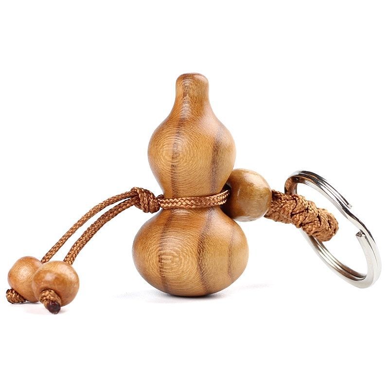 【买二送一】批发桃木葫芦挂件小葫芦摆件招财化煞钥匙扣挂件护身