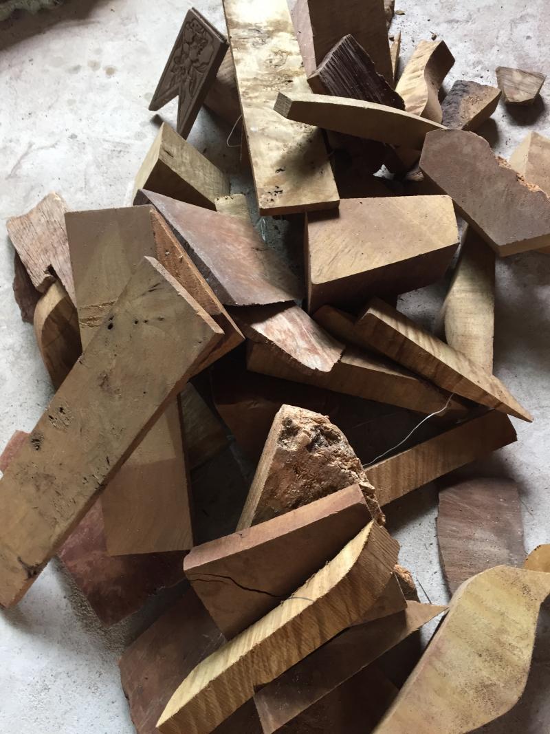 金丝楠木木料边角料 小叶桢楠木料佛珠料diy料雕刻料手把件料