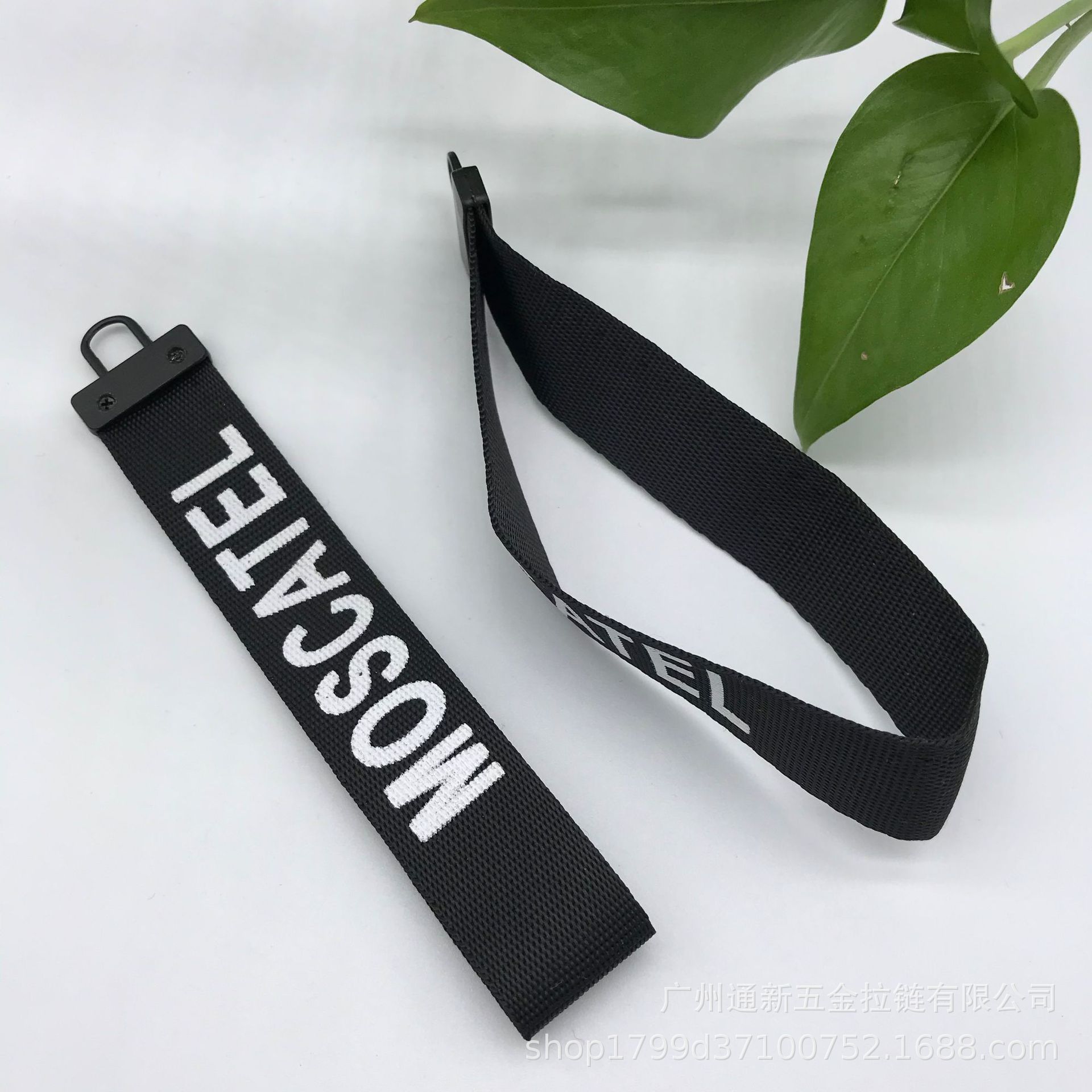 5#号拉链头 反穿织带绳子尼龙防水拉头 印花字母拉头箱包服装辅料