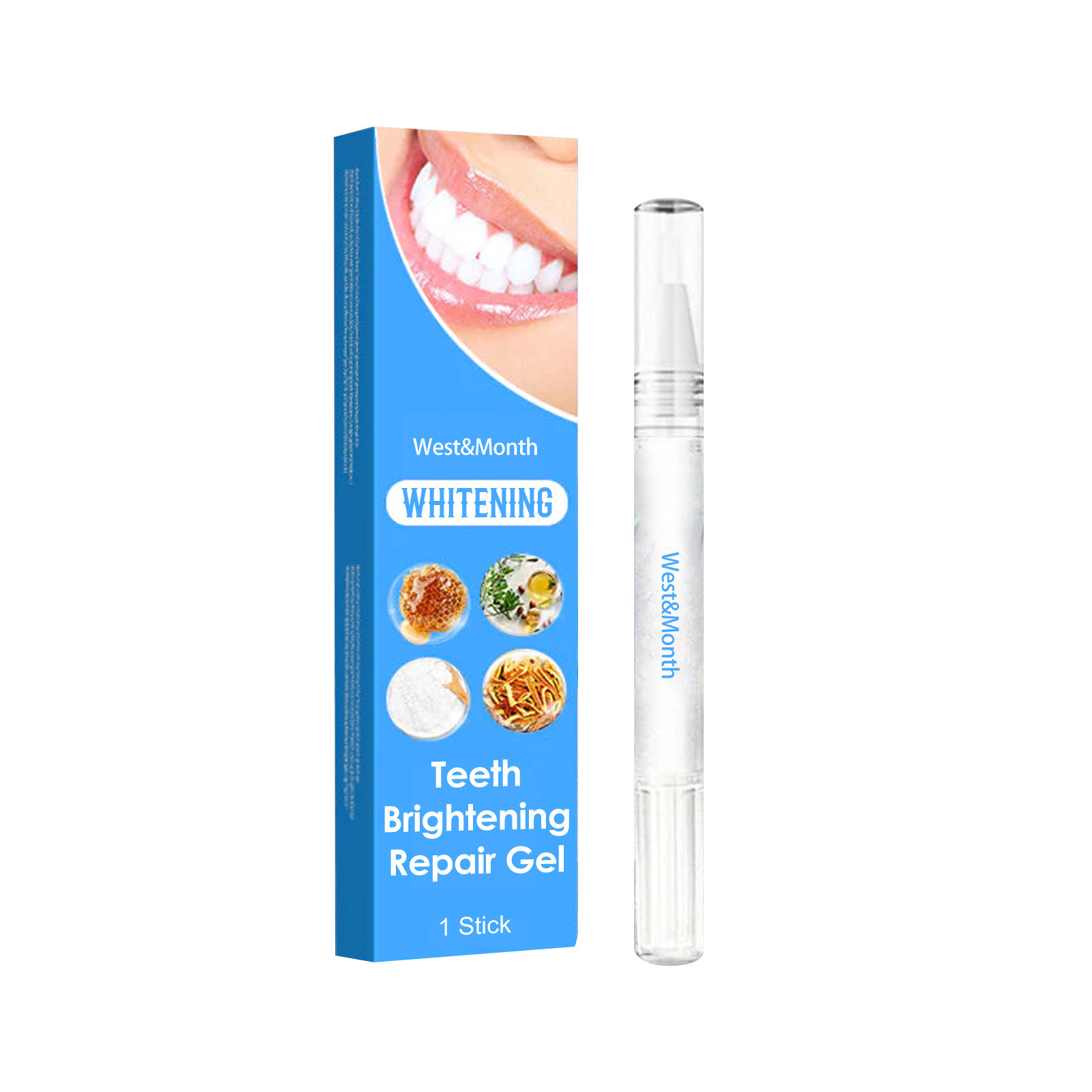 West & Month Teeth Whitening Repair Pen