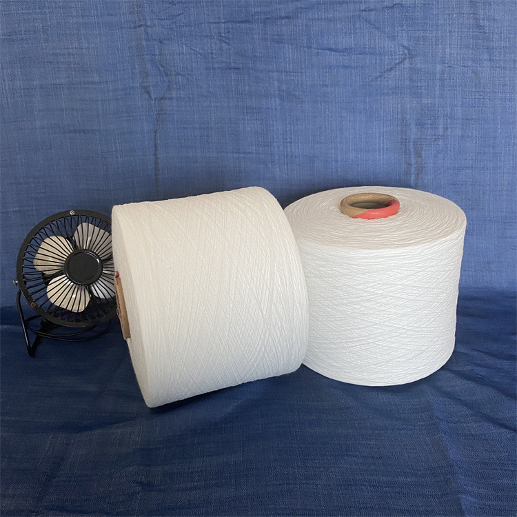 莫代尔棉竹节纱40s 天丝亚麻纱针织机织紧赛纺 天丝棉纱现货2304
