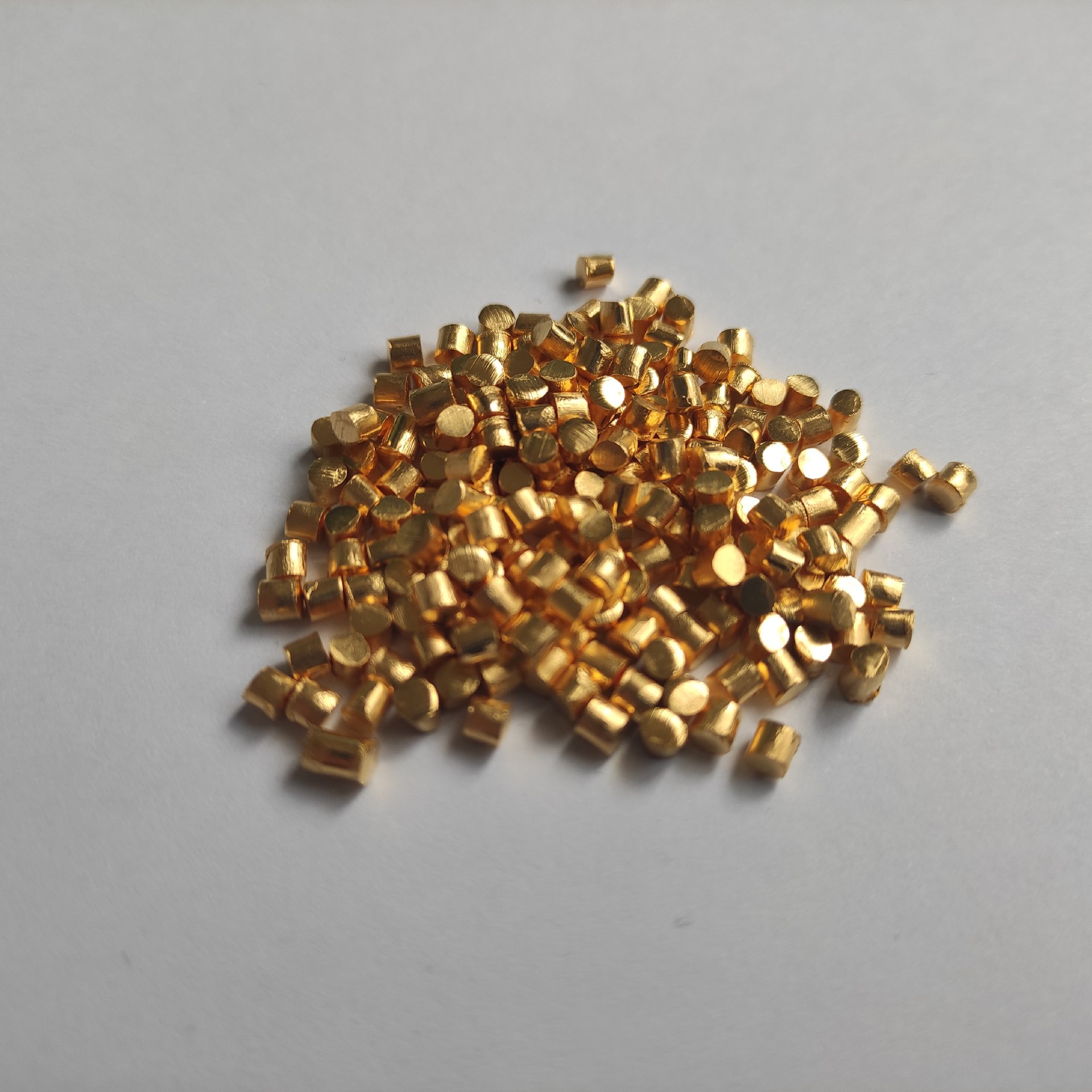 现货高纯5n溅射镀膜金颗粒金蒸发料纯金靶材