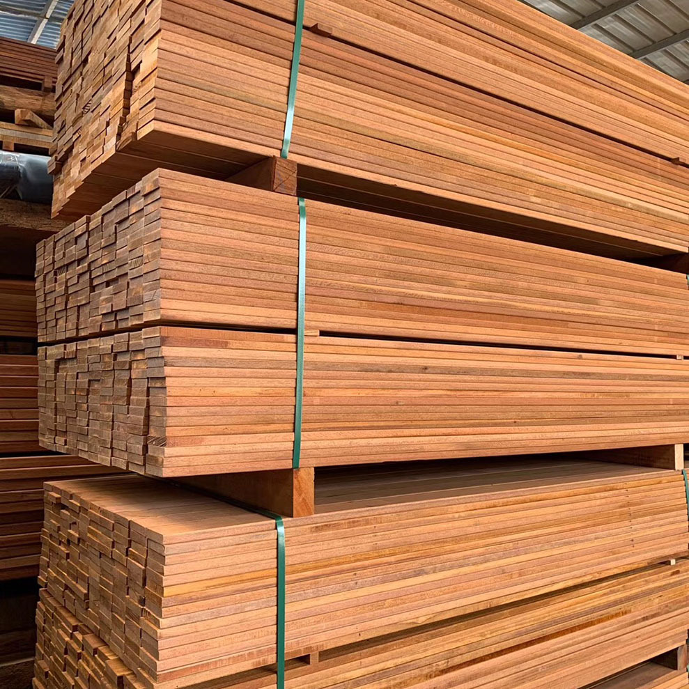 山樟木防腐木地板扶手板材批发报价 进口印尼山樟木木方 耐腐蚀