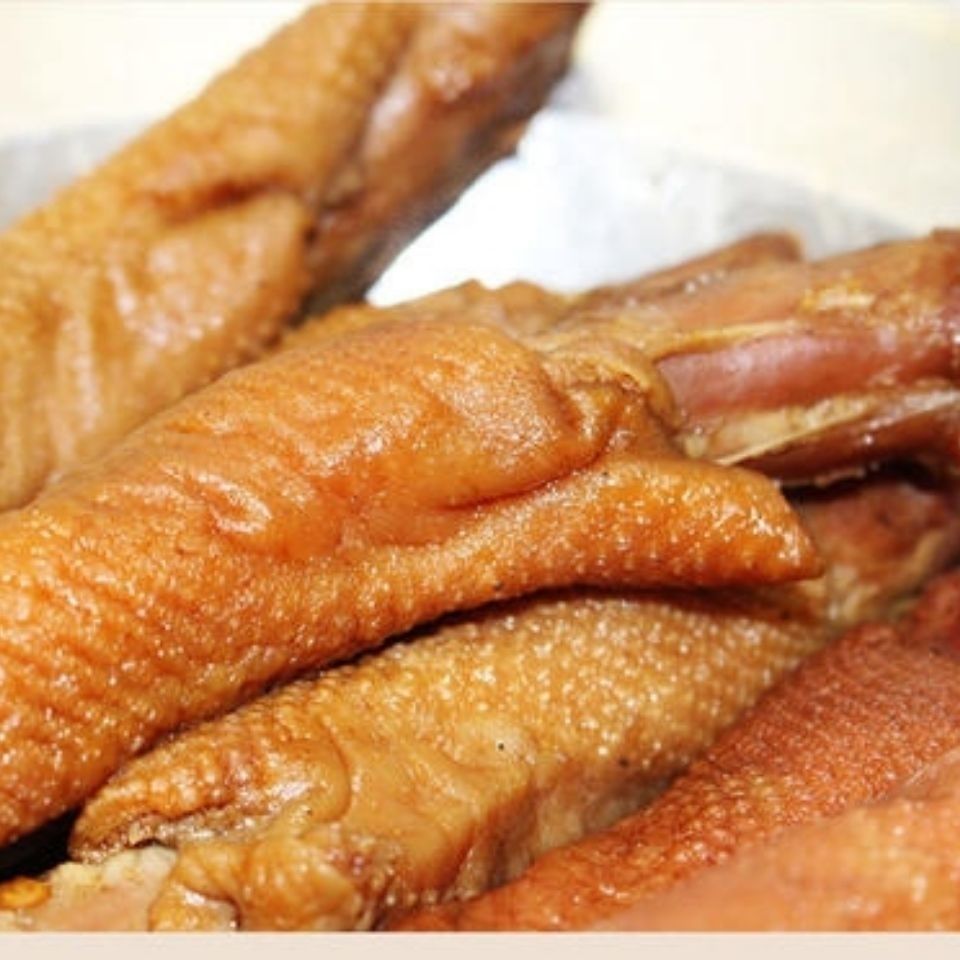 带皮鸡脖熏烧鸡带头鸡脖鲜肉零食熏鸡脖鸡杂香薰鸡脖带皮1斤精装