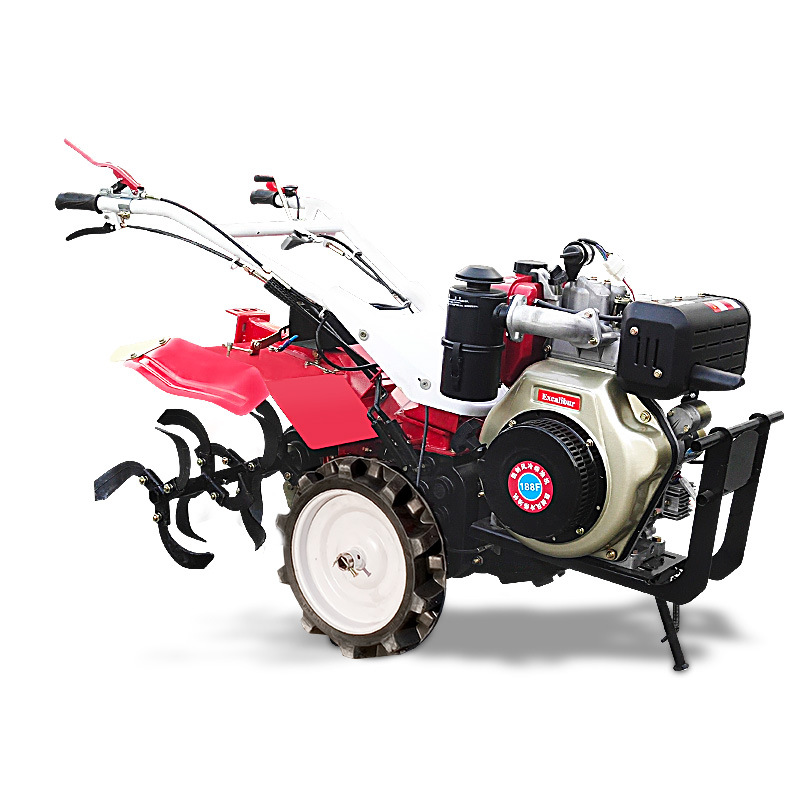 农机微耕机链轨新式小型农用四驱微耕机汽油家用开沟农机平地