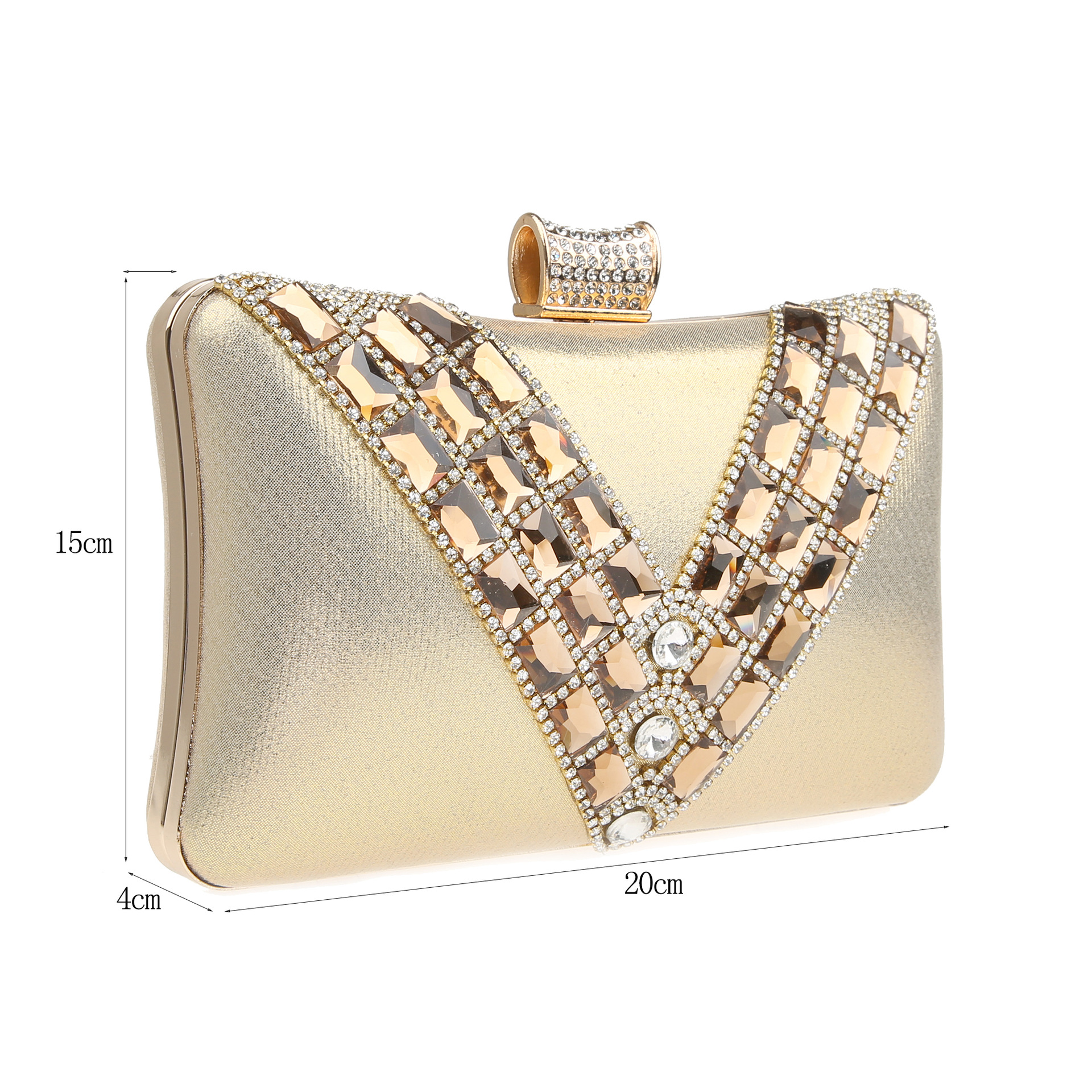 批发时尚晚宴包镶钻包链条包实用手拿包跨境宴会包小香包婚礼包包