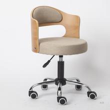 实木升降小户型电脑椅子家用现代简约学生学习书桌椅小巧小型转椅