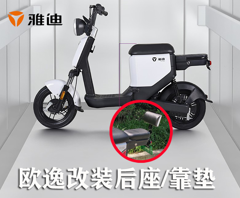 电动车欧逸后坐垫后软板后靠垫后搁脚de2原厂配件n1