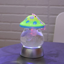水母观赏小鱼缸斗鱼杯带灯发光金鱼乌龟创意热带鱼便宜好看宿舍