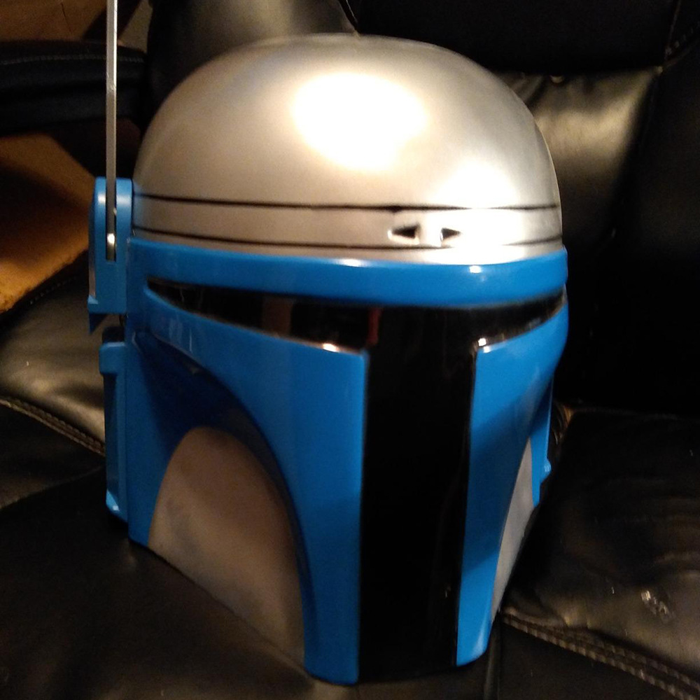 万圣节亚马逊星球大战波巴费特面具乳胶赏金猎人影视周边头盔