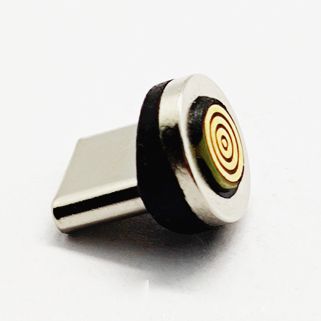 强磁吸圆形typec磁吸头单头带数据功能自吸磁吸数据线专用插头