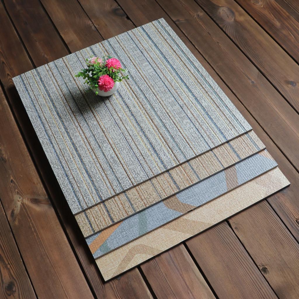 仿布纹地毯拼花瓷砖60x60客餐厅卧室公寓防滑地板砖背景墙仿古砖