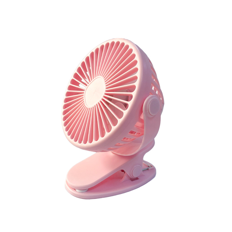 Wholesale Clip Fan Dormitory USB Rechargeable Fan Office Noiseless Small Fan Desktop Portable Mini Fan