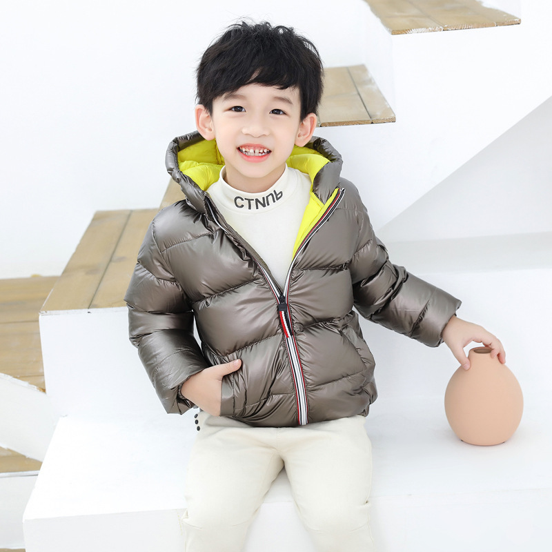 迷你屋童装2020秋冬新品时尚儿童羽绒服连帽外套韩版一手货源批发