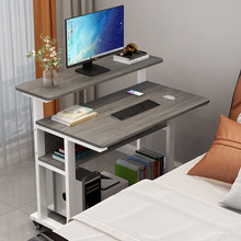 电脑桌台式小型家用小户型卧室床边桌简约现代可移动学习笔记本桌