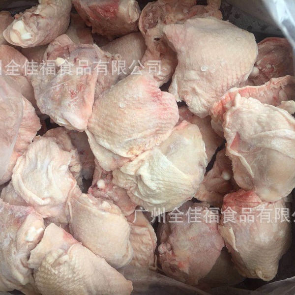 整箱 带骨上腿块 20斤新鲜冷冻带皮鸡腿肉块鸡腿块单冻鸡上腿肉排