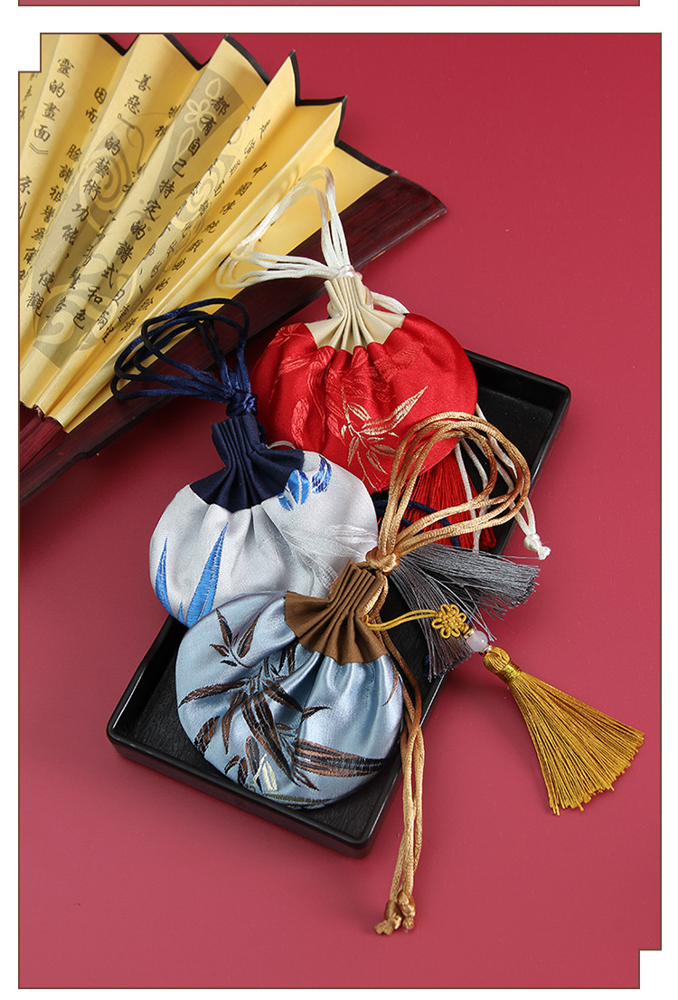 端午节小挂包香包汉服荷包刺绣香囊空袋锦囊汽车挂件吊饰随身