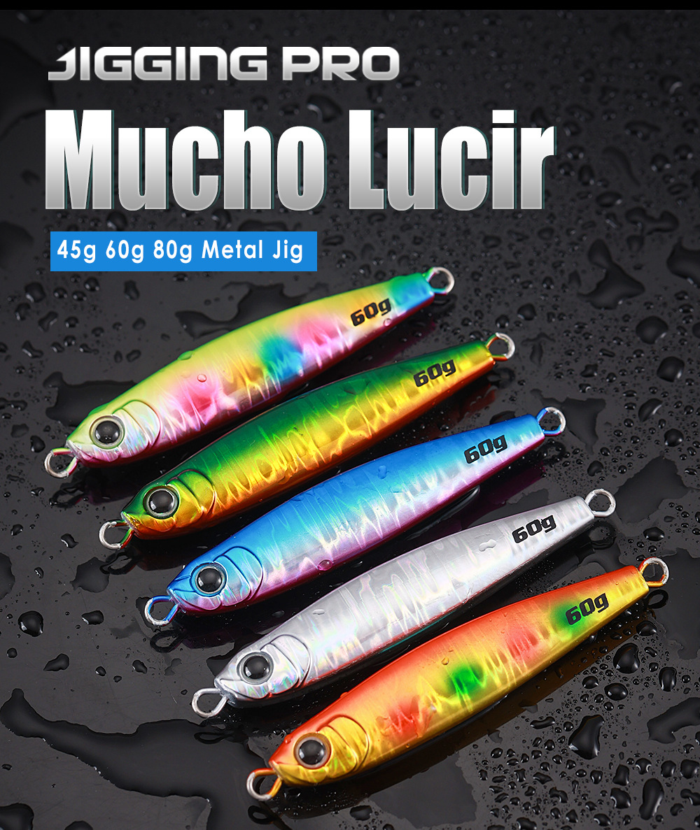 45g 60g 80g岸投船钓铁板路亚饵鲅鱼马鲛海狼海鲈海钓铅鱼饵