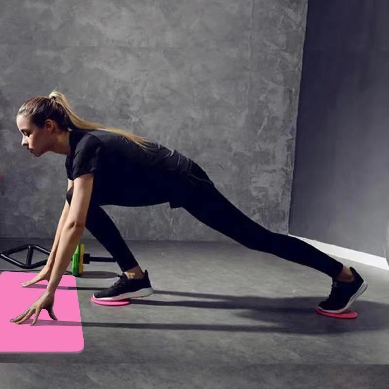 飞盘 成人滑行盘瑜伽腹肌健身马甲线滑盘家用运动滑行版普拉提热