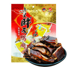 湖南常德特产童胖子酱板鸭肉148g独立包香辣鸭肉干手撕小零食