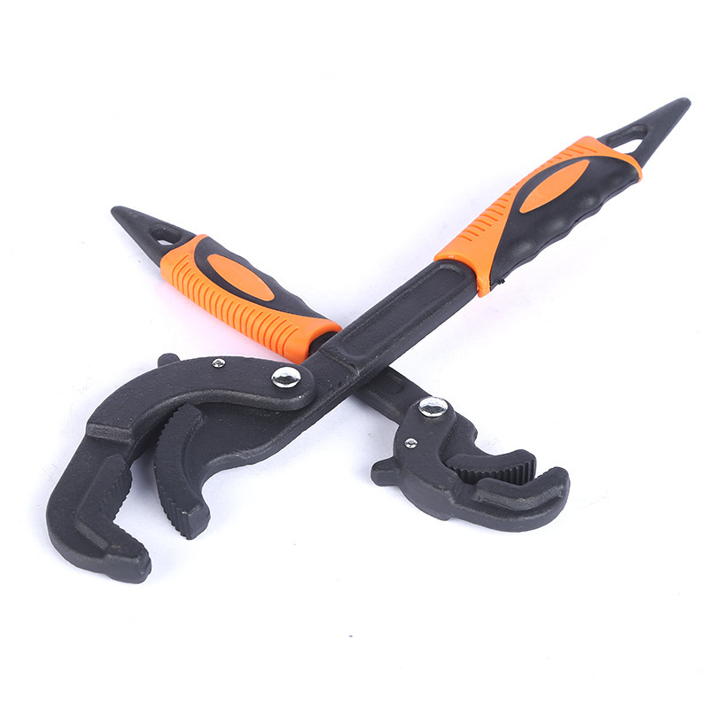 Stillson Wrench Wrench Multi-Function Wrench Opening Spanner Set Self-Tightening Pipe Water Pump Pliers Plumbing Combination Pliers Wrench