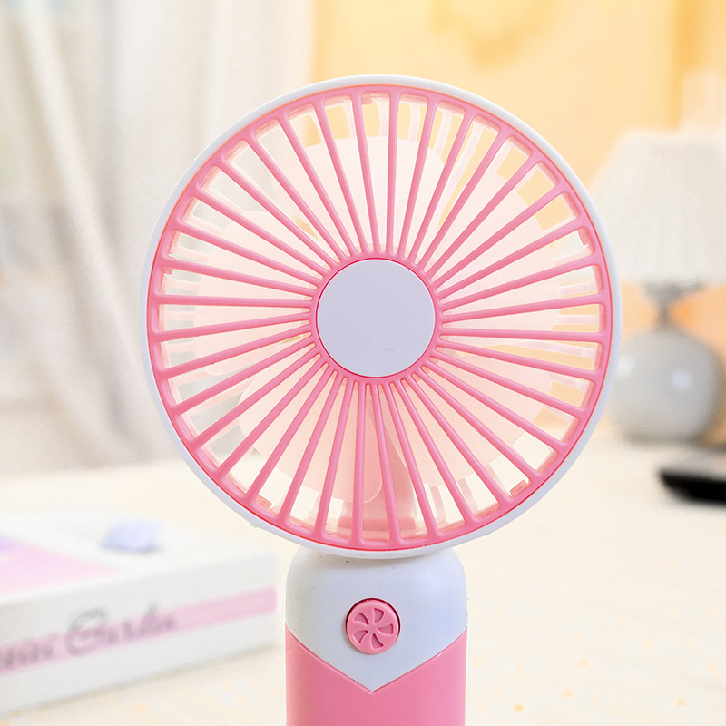 Mini Handheld Usb Rechargeable Small Fan Mobile Phone Holder Base Desktop Fan Small Gifts for Holiday Activities