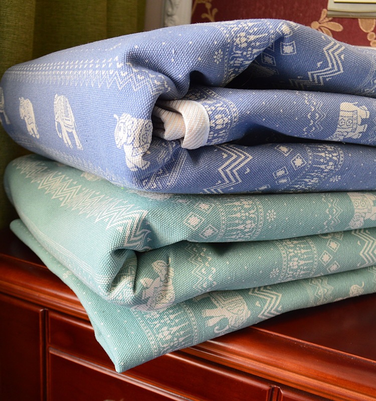 特厚帆布凉席2.0m全棉卡通婴儿夏凉布儿童双面棉麻单人老粗布床单