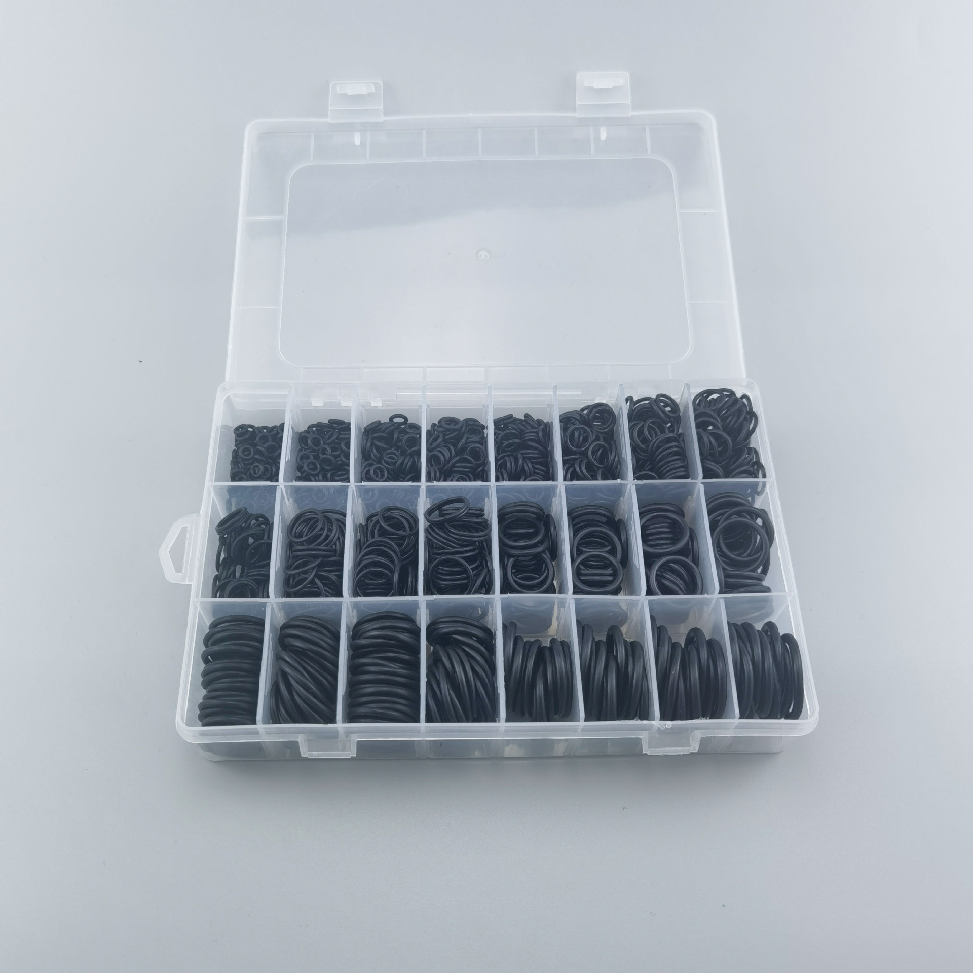 工厂直供1200pcs盒装 橡胶o型圈 汽车空调密封圈 丁腈胶黑色-阿里巴巴