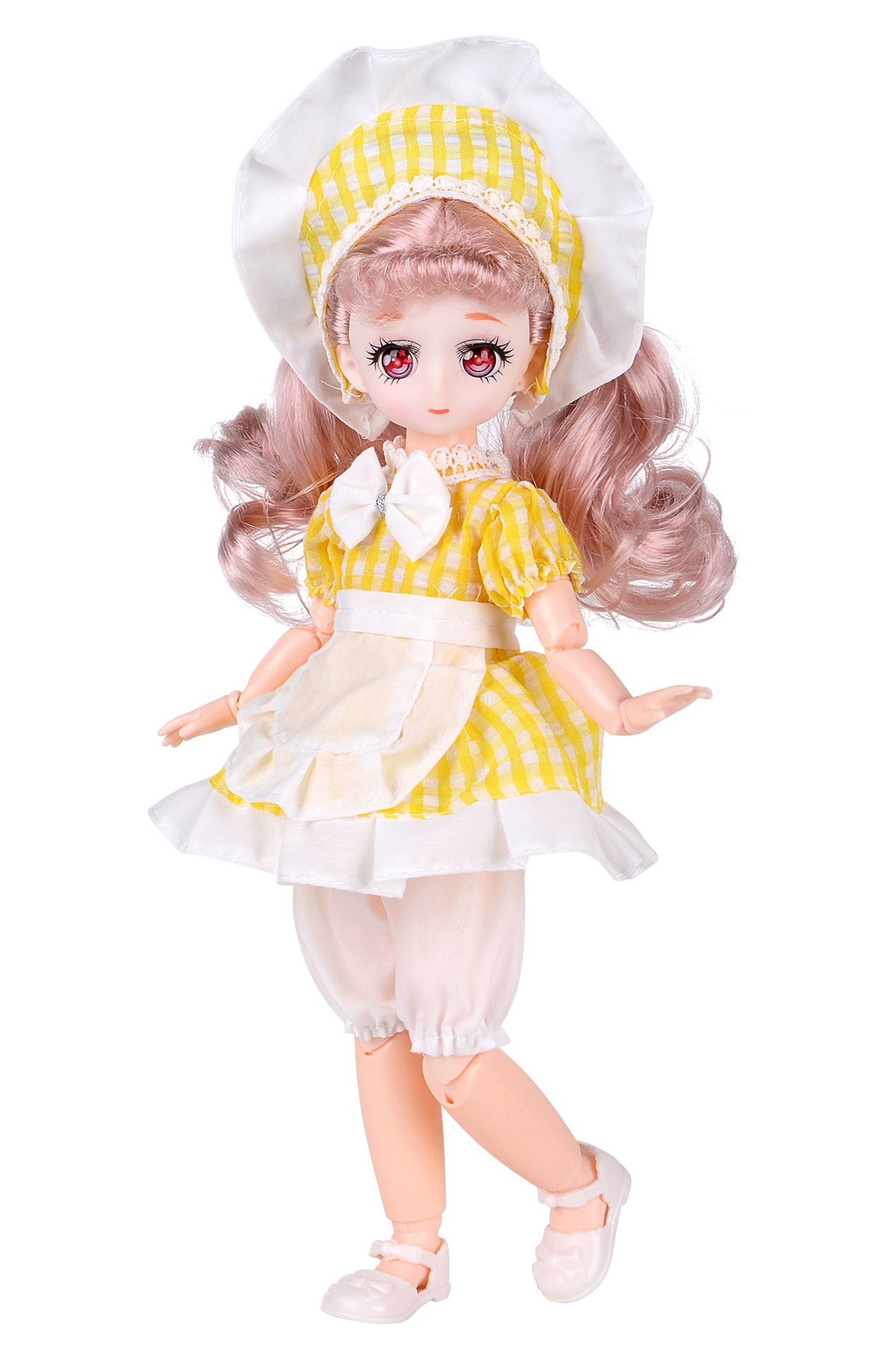 5D Eye Multi-Joint 6 Points BJD Doll Princess 30cm Two-Dimensional Doll Clothes Girls Playing House Toy