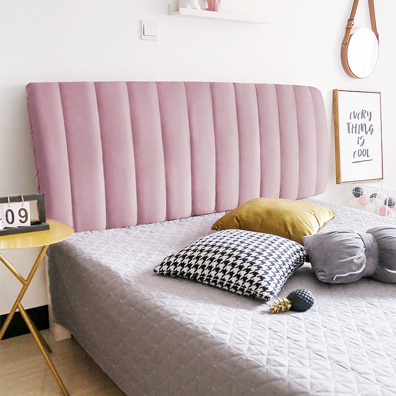 五金少女榻榻米床头靠垫床上靠枕可固定大靠背垫卧室双人床头软包