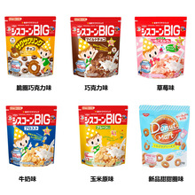日本进口NISSIN日清麦片儿童BIG原味玉米即食燕麦片营养早餐