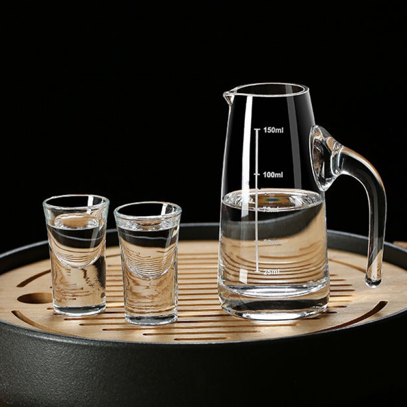 白酒分酒器加厚玻璃套装家用上档次杯具醒酒器批发饭店满减优惠券
