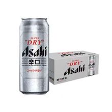 Asahi/朝日啤酒辛口超爽啤酒整箱500ml*24听罐装日式黄啤酒鲜啤酒