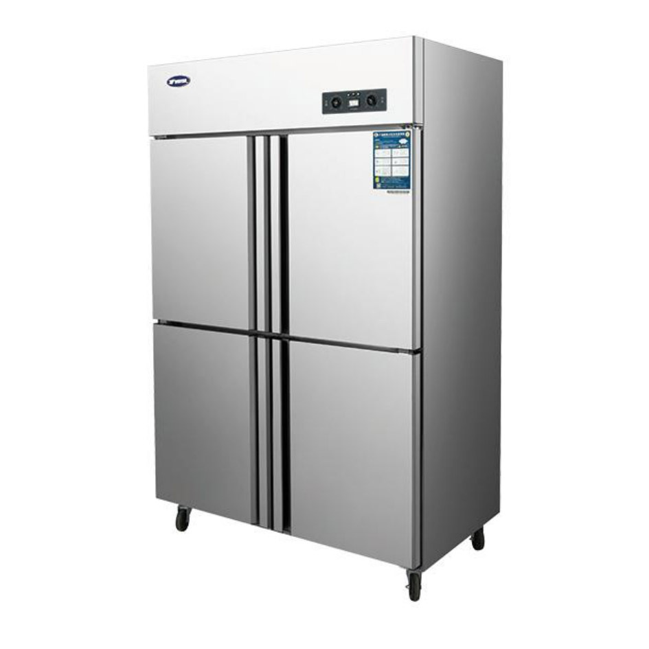 银都二门四门六门冰箱商用立式冷藏柜双温冷冻高身大容量保鲜冷柜