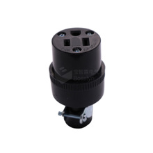 5-15C美式免焊接接线插座 美标灯具电源插座 美规三孔组装插座