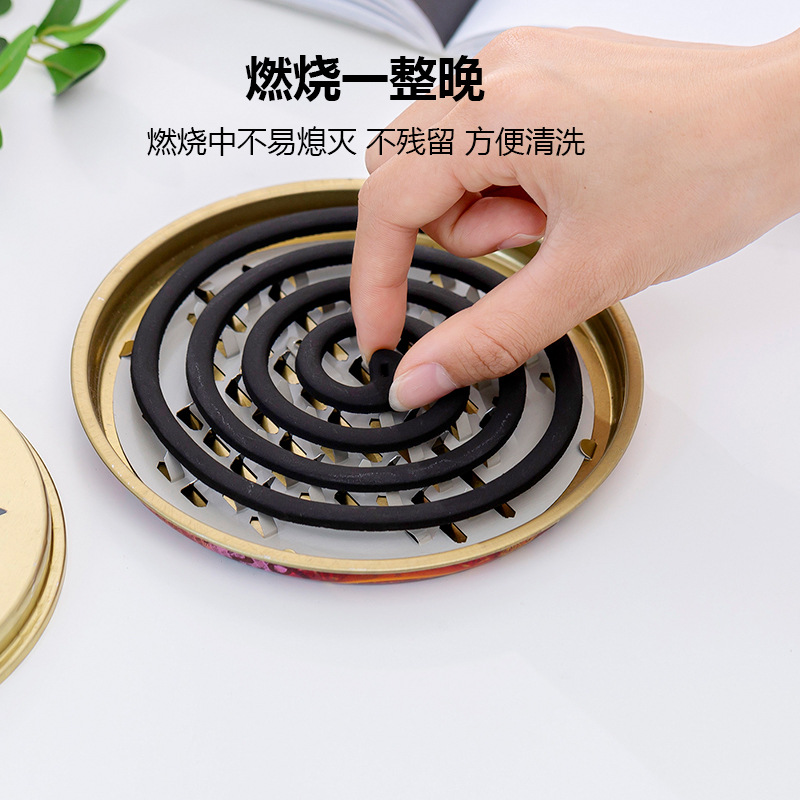 Portable Fireproof Mosquito Repellent Stand with Cover