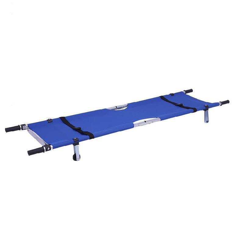 大号消防演习折叠便携式带轮担架楼梯带救生叠简易火车救护车担架