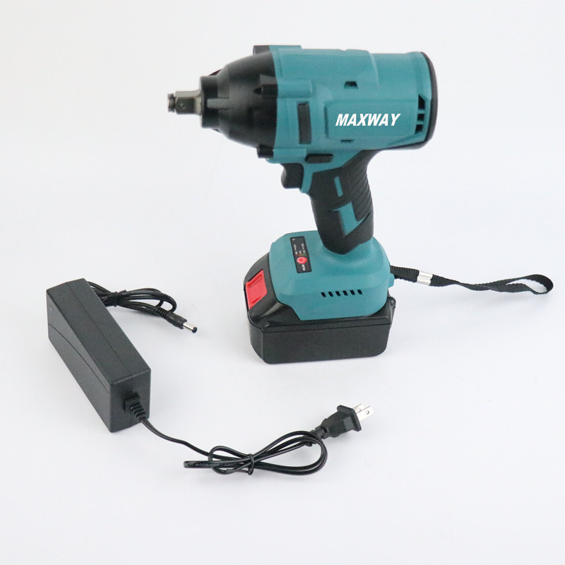 迈克斯威无刷电动扳手800nm扭力风炮重型汽修大功率冲击板充电式