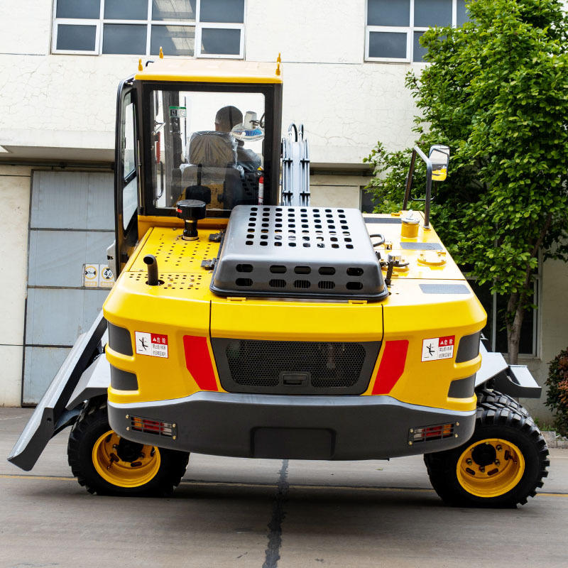 农用09挖掘机参数 挖苗栽树小型挖土机 管道改造庆鸿小挖机报价-报价