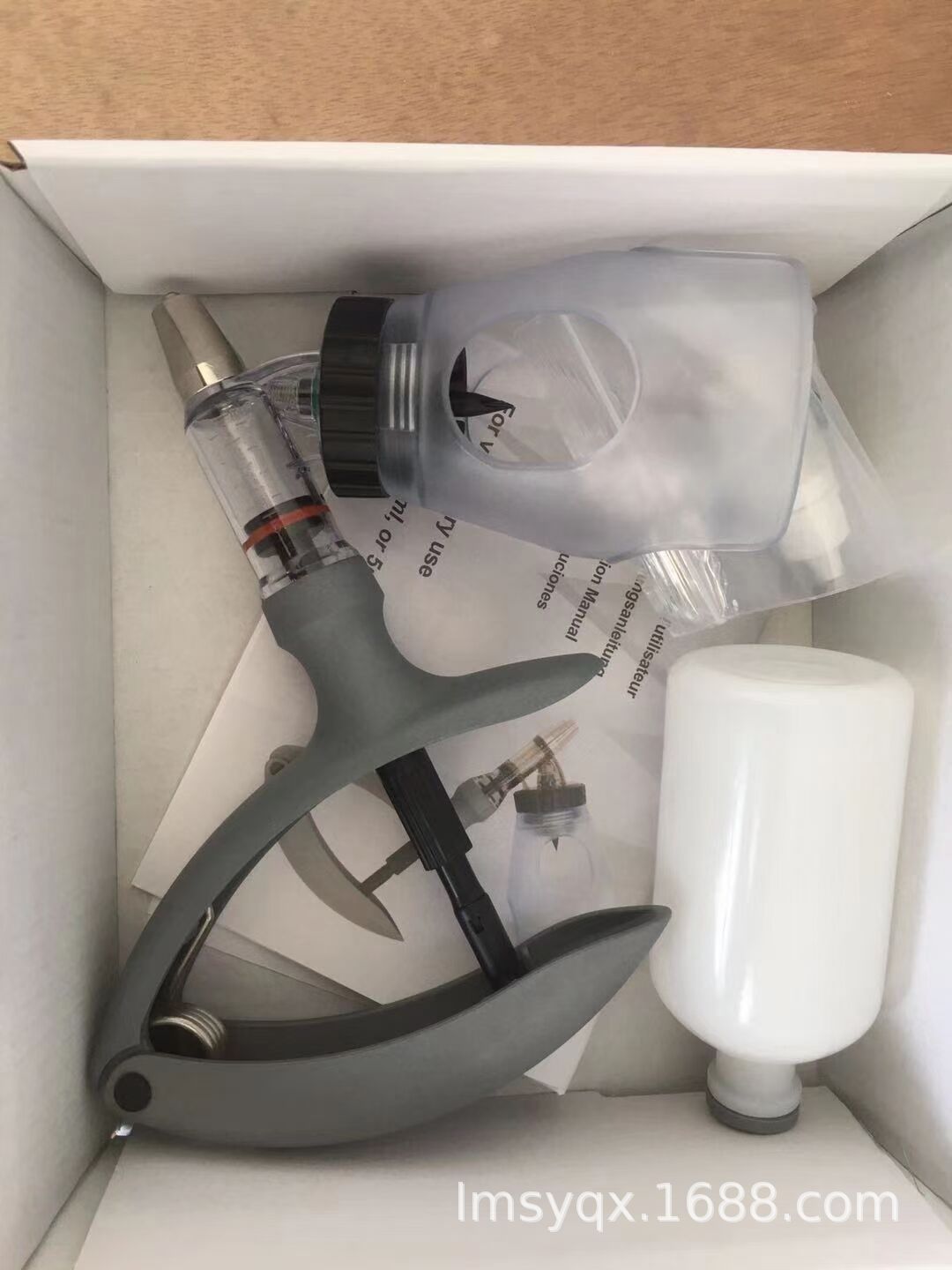 兽用连续注射器兽用疫苗打针鸡鸭鹅兽用自动可调节注射猪用疫苗