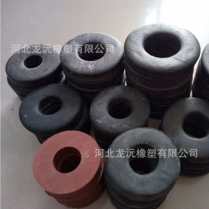 龙沅厂家遇水膨胀止水环橡胶材质止水环黑色红色地下防水用止水环