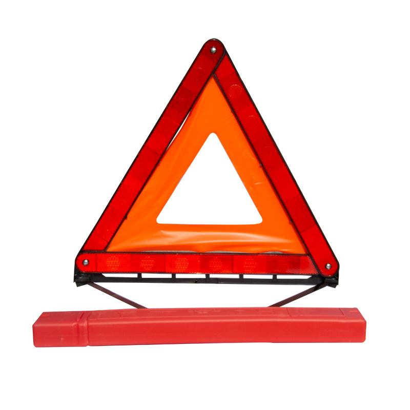 汽车用车载折叠三脚架警示牌故障停车安全三角架反光警告牌-阿里巴巴