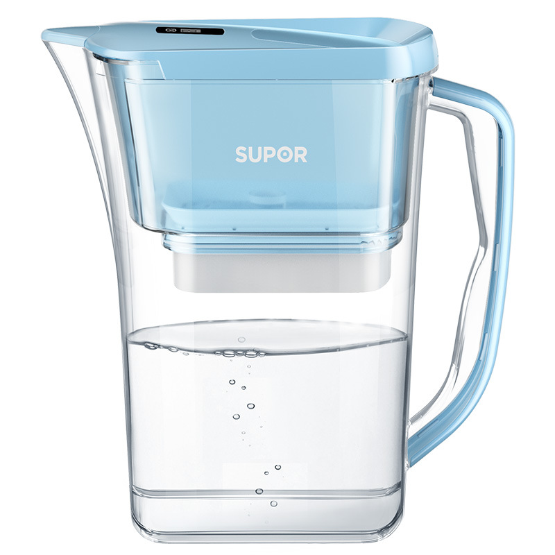 苏泊尔sjh-h1净水壶自来水过滤器家用净水器厨房非直饮滤水壶