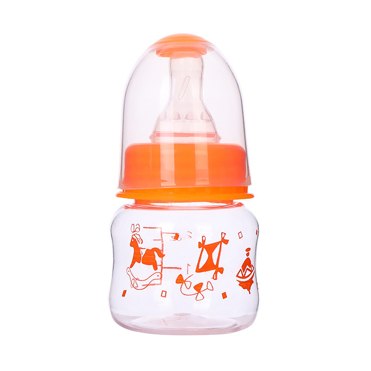 ALG Factory Wholesale Baby Standard Neck Pp Baby Feeding Bottle Imitation Breast Milk Baby Drinking Water Feeding Bottle 60ml Maternal and Child Supplies