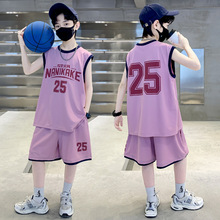 童装夏款2024年新款韩版儿童套装男童两件套短袖中裤运动服夏装潮