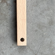 木制衣架线条打孔凹槽定制