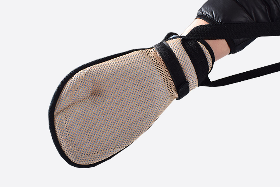 跨境约束手套防抓挠伤成人束缚带病人护理防拔管老年卧床跑针绑带