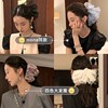 French Jacobs Wave mona Hairpin girl Ponytail Tousheng the republic of korea senior Hairpin Super large Hair rope